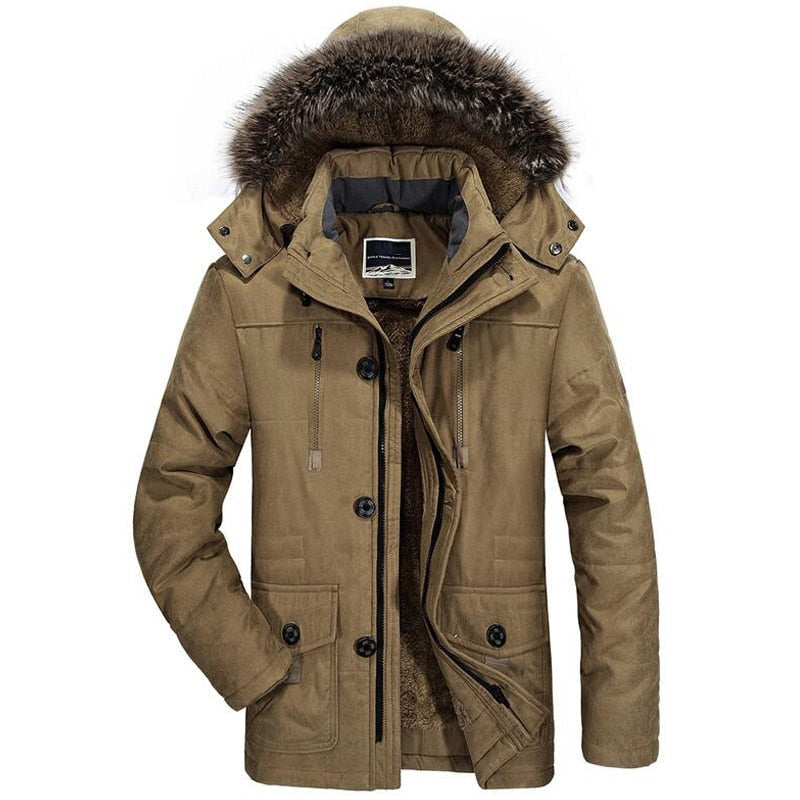 Nordmann – Winterparka für Herren – Khaki