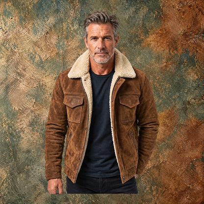 Nordmann – Vintagejacke mit Sherpafutter – Ansicht 5