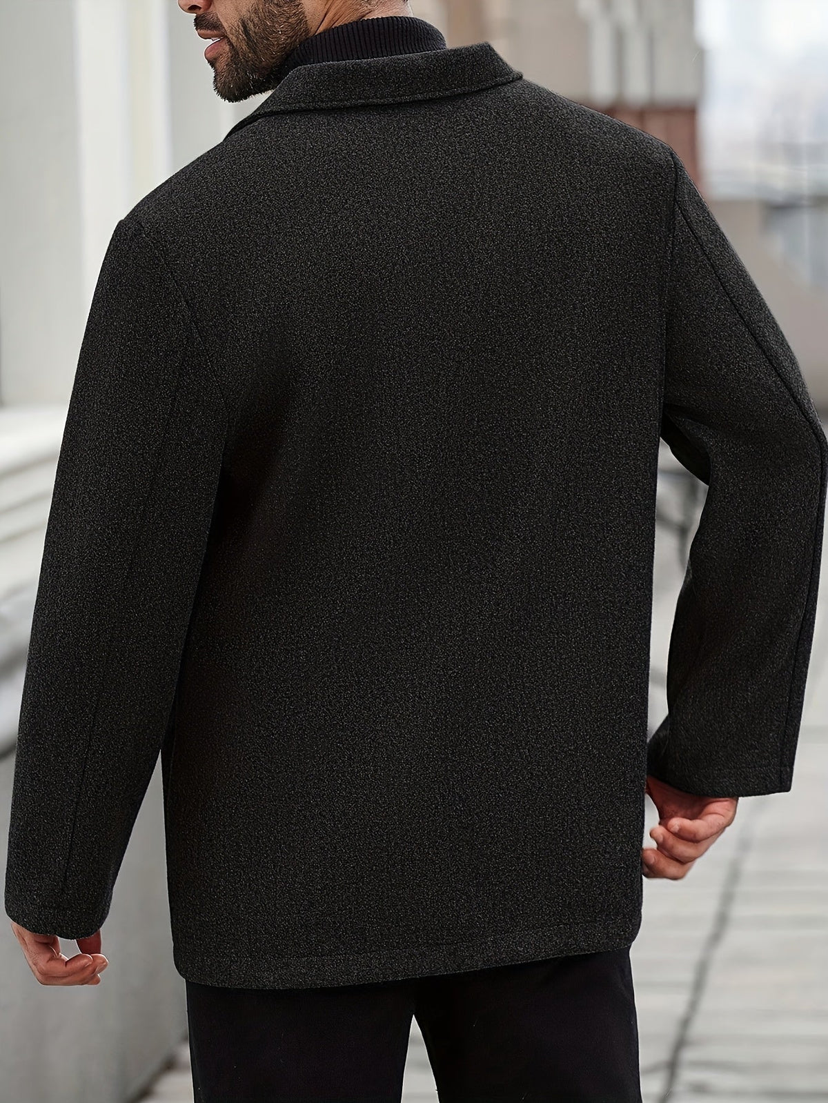 Nordmann Krijn – Herrenjacke mit Fischgrätmuster – Ansicht 7