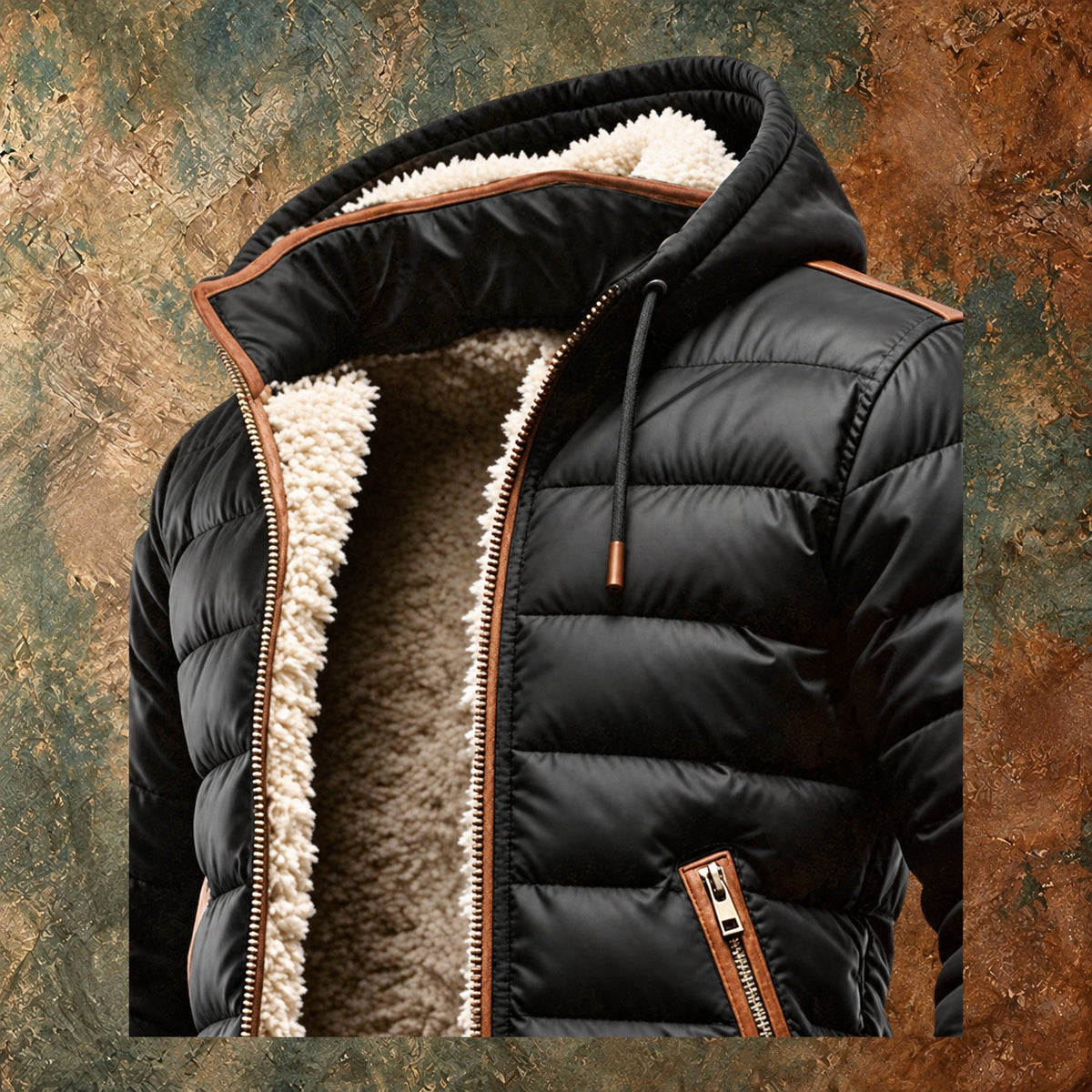 Nordmann – Warme Sherpajacke – Ansicht 3