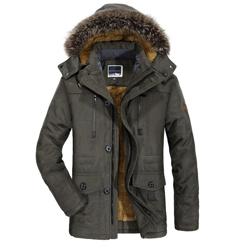 Nordmann – Winterparka für Herren – Dunkelgrau