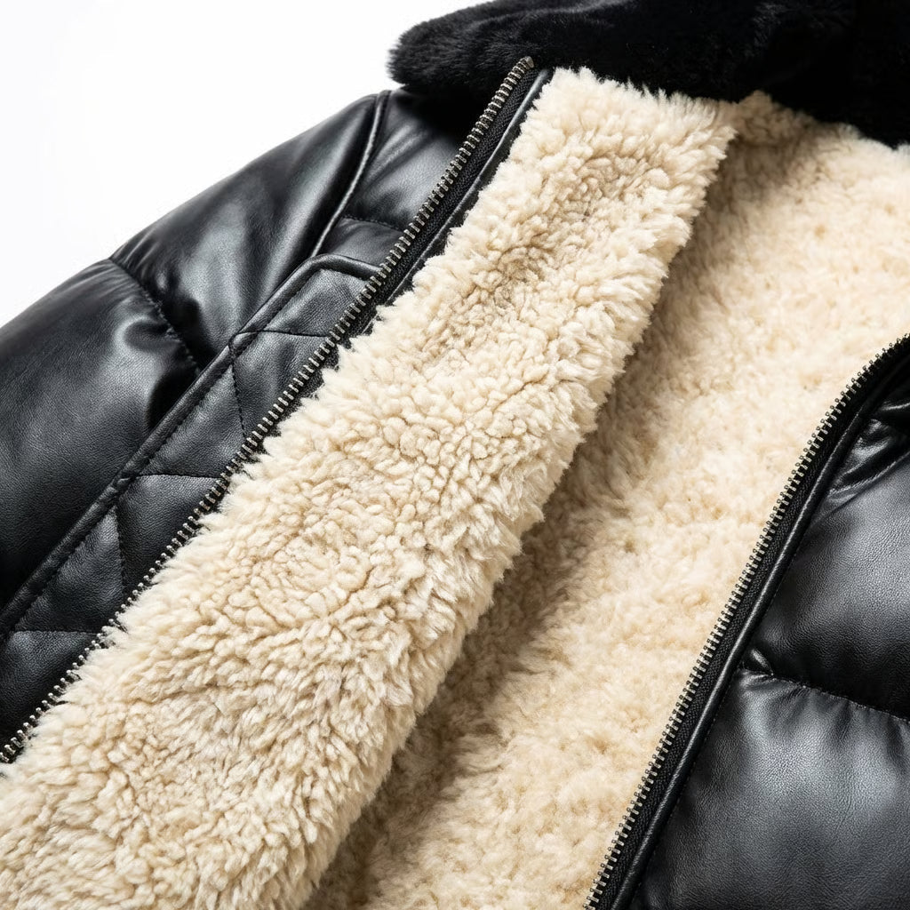 Nordmann – Warme Steppjacke im Vintage-Stil – Ansicht 4