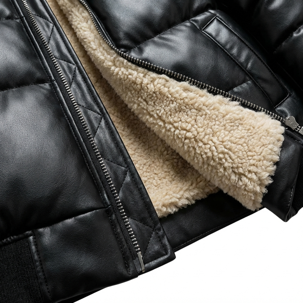 Nordmann – Warme Steppjacke im Vintage-Stil – Ansicht 5
